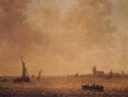 Jan van Goyen View of Dordrecht across the river Merwede china oil painting reproduction